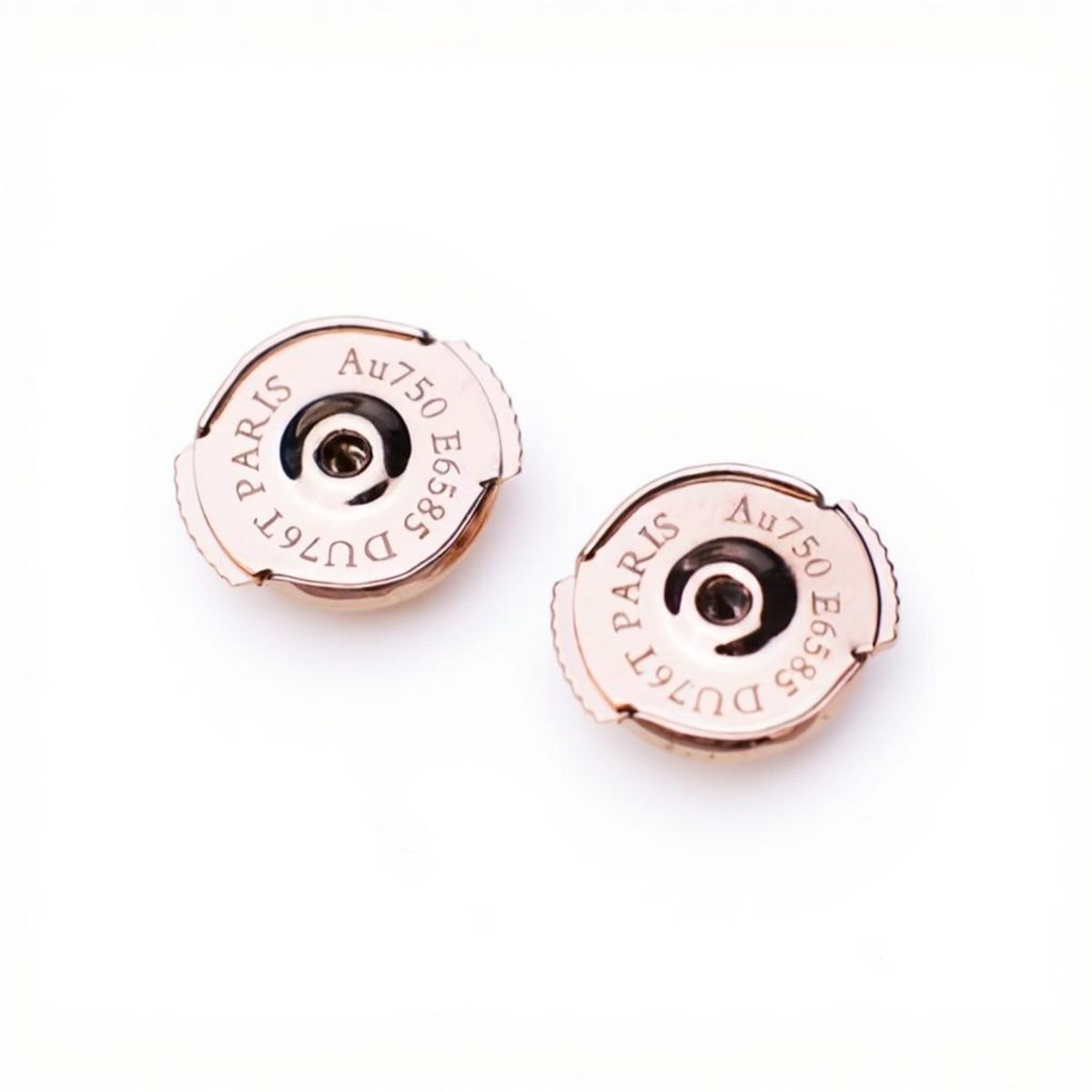 Earring Backs, 18K Gold Disc Fastener Stoppers, stable Silver Post Earring Lock, Non-Irritating, Replacement, Jewelry Making