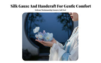 Lustrous Bead Lotus Crown Vintage Design Traditional Chinese Attire Hair Accessory Gauze Flower Headdress Celestial Ancient