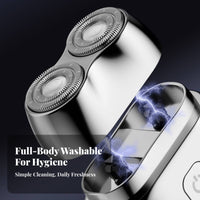 Washable Electric Shaver Portable Waterproof Electric Shaver