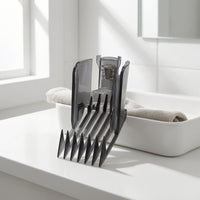 Clipper Comb with Length Markings Compatible Guide Comb Attachment Compact