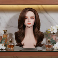 PVC Mannequin Head Hairpiece Display Head for Shop Window