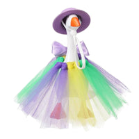 7 Inch Goose Statue Clothes Versatile Decor 7 Inch Goose Clothes Easy to Wear