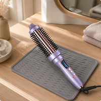Curling Straightening Brush Digital Display Electric Hot Comb 360 Degree