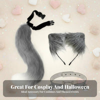 2 Pieces Fingerless talon Gloves Furry Texture creature Paw Gloves Warm and Soft