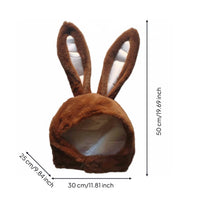 Bunny Ear Hood Photo Prop Rabbit Ear Hood Cute Design for Parties, Girls, Women