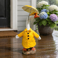 3 Pieces Porch Goose Raincoat Waterproof Goose Raincoat Set Cute Design for Yard