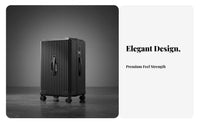 Large Capacity 20-Inch Rolling Luggage Lightweight 20 Inch Rolling Luggage Noiseless Wheels for Men, Women, Vacation, Business Trip, Airport
