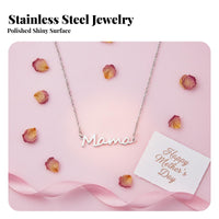Mama Letter Bracelet Ideal Gift Stainless Steel Letter Bracelet Tarnish