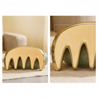 Massage Comb with Safeguarding Sleeve Rounded Five-Tooth Massage Comb Portable