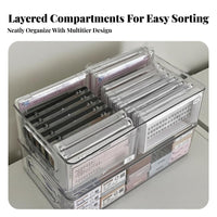 Eyelash Extension Tool Organizer Easy to Clean Cosmetic Storage Versatile Use