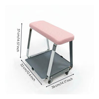 Pedicure Foot Rest with Tray Memory Foam Cushion for Spa, Home Use, Pedicurists