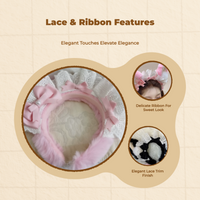 Women's Plush Corgi Ears Headband, Soft, Cute, Fashion