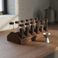 10 Pieces Storage Test Tube Freshness Lock Sealed Display Bottle Space-Saving
