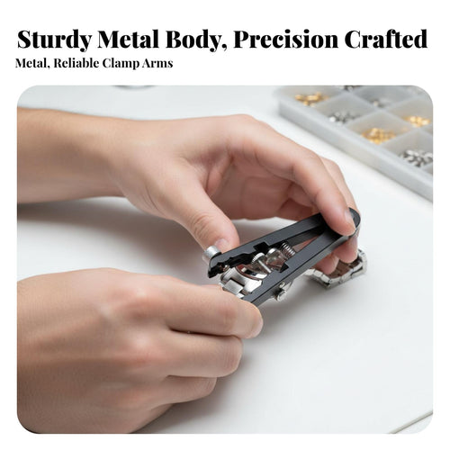 Coil Bar Pliers Interchangeable Forks Watch Pin Remover Pliers Coil Bar Plier Professional Watch Band Removal Tool