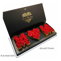 Mother's Day Gift Box Ribbon Tie Blossom Gift Box Sturdy Cardboard for Moms