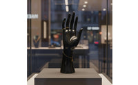 Resin Hand Model Elegant Design Band Display Hand Polished Finish for Craft Fair