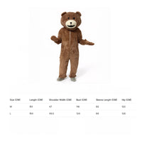 Character Costume Furry Animal Character Outfit Clear Vision Mesh Full Body Costume for Entertainers, Promotional Events