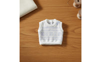 Miniature Sweater Vest Finely Crafted Knitted Doll Top for Hobbyists, Diorama Display