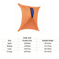 Deep Pressure Stimulation Dynamic Movement Sensory Sox Self-Calming Sensory Body Sock Stress Relief Body Sock Skin-Friendly Material for Children with Autism, School