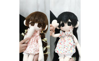 Doll Dress with Bloomers Ruffled Cotton Doll Dress Ruffle