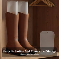 Prevents Creases & Sagging Tall Boot Support Insert Reusable Boot Shaper Form Insert Lightweight for Women, Wardrobe Organization