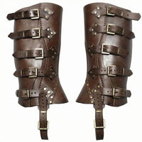 Medieval Boot Covers Adjustable Fit Boot Covers Open Foot