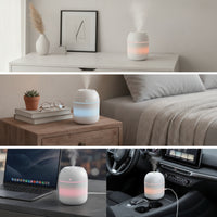 Desktop Humidifier Minimalist Appliance Portable for Car