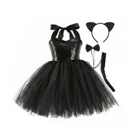 Tiger Tutu Costume Set Skin-Friendly Tiger Tutu Set Adjustable Halter Neck