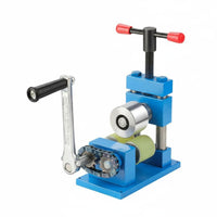 2 in 1 Jewelry Bending Machine Compact Circlet Rolling Machine Robust Iron Body