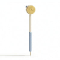 Long-Handled Bath Brush Gentle Bath Brush with Hanging Loop Skin-Friendly