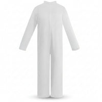 Full Body Jumpsuit Plain Long Sleeve Jumpsuit Simple for Children