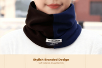 Winter Neck Warmer Men's Fleece Scarf Windproof Cycling