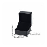 PU Leather Watch Box Luxury Design PU Leather Watch Case Wristwatch Display Box Soft Safeguarding Interior Long-Lasting for Men
