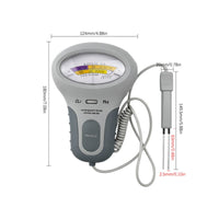 PH and Chlorine Tester Handheld Pool Tester Water Quality Meter with Quick Assessment Lightweight Build Durable Corrosion Free Components Suitable for Swimming Pools Pool Owners Everyday Use