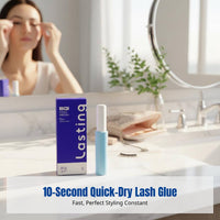 Eyelash Glue, Gentle Low-Irritation Waterproof Fast-Drying Styling Tool Set