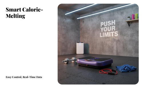Muscle Toning Vibration Plate Exercise Machine Anti-Slip Surface Whole Body Vibration Machine Compact Design Vibrating Fitness Platform Digital Display for Women, Adults, Seniors, Home Gym, Living Room, Recovery, Office
