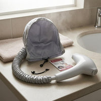Hair Dryer Bonnet Stitched Seams Hood Dryer Attachment Shiny