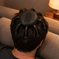 Electric Tentacle Head Massager Rechargeable 8-Claw Electric Head Massager