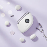 Electric Massage Comb Rechargeable Vibrating Scalp Comb Full Body Use for Office