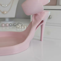 High Heel Jewelry Tray PLA Material High Heel Trinket Dish for Dressing Table