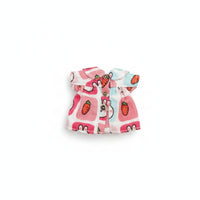 Clothing Flared Cartoon-Style Button-Front Doll Dress