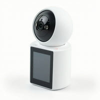 Communication System with Indoor Monitor High Resolution Tabletop Monitor with Camera Visual Communication System Camera