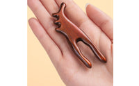 Sandalwood Ear Reflexology Tool Acupoint Stimulation Wooden Ear Massage Tool