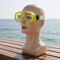 Silicone Snorkel Facepiece Anti Leak Adult Submersible Visor Breathing System Snorkeling Gear Set for Diving