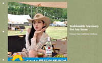 Sun Hat Wide Brim Protection Unisex Outdoor Foldable