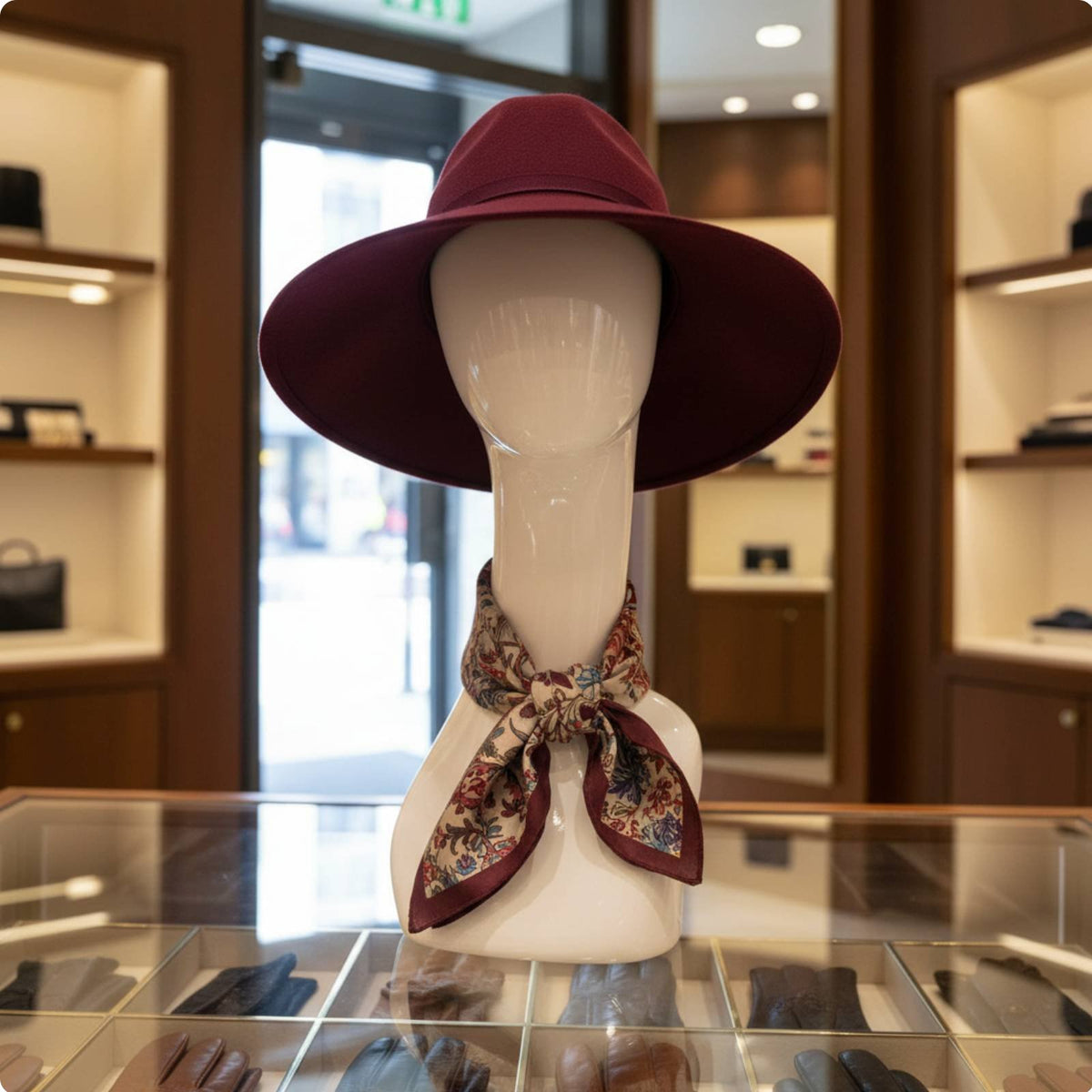 Hat Display Head Lightweight Plastic Display Head Sturdy for Clothing Shop