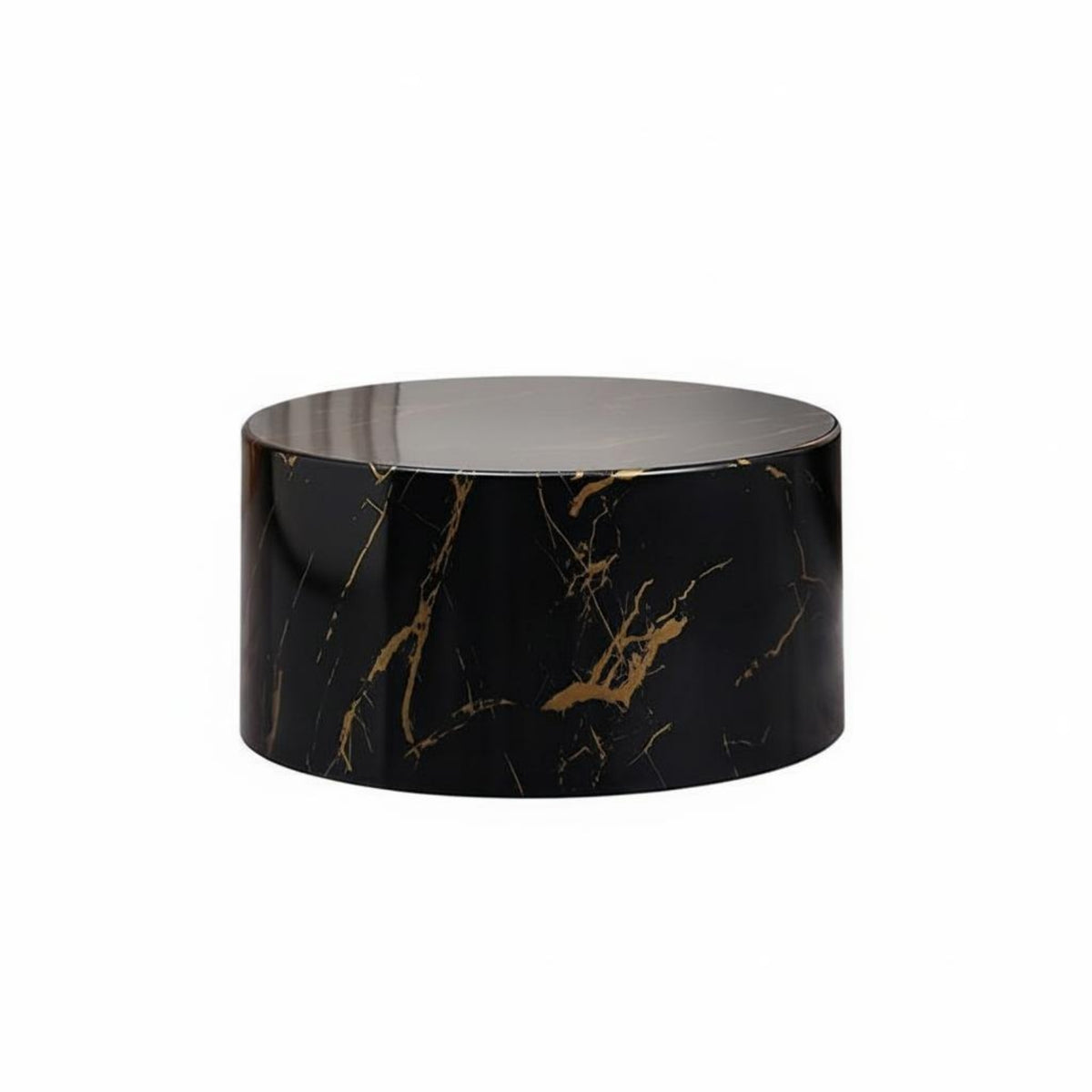 Round Display Pedestal Elevated Round Showcase Plinth Sturdy for Retail Sellers