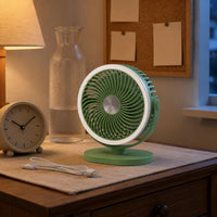 USB Rechargeable Handheld Fan 3-Speed Adjustable Mini Rechargeable Fan Quiet