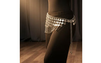 Belly Dance Coin Belt Exotic Design Fashion Accessory Bohemian for Party, Women