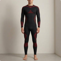 Ski Thermal Underwear Warm Thermal Compression Set Breathable Long Johns for Women, Skiing, Winter Sports